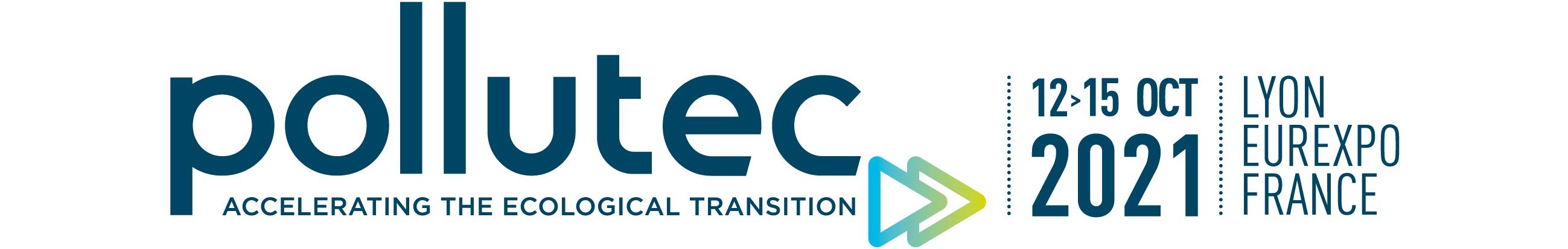 Pollutec - 12>15 october 2021 - Lyon Eurexpo France