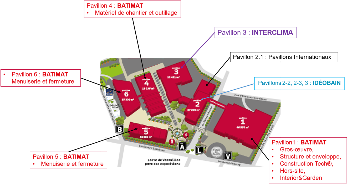 Plan du salon 2022
